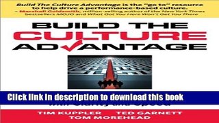 [PDF] Build the Culture Advantage, Deliver Sustainable Performance with Clarity and Speed [Online