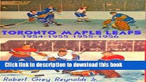 [Download] Toronto Maple Leafs: 1954-1955 1955-1956 Hardcover Free