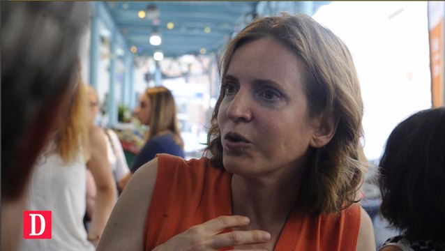 Nathalie Kosciusko-Morizet fait campagne au marché Victor-Hugo, à Toulouse