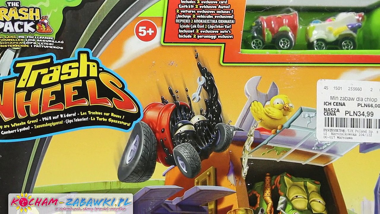 Giochi Preziosi - Trash Pack - Trash Wheels - Stacja Benzynowa Śmieciaków - 681427 - Recenzja