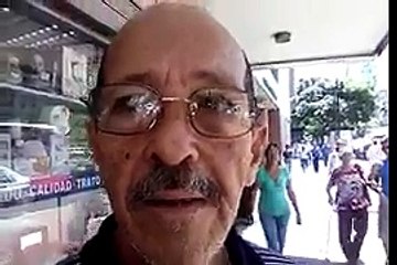 Ciudadano : "Si uno consigue dinero lo consigue es para comer"