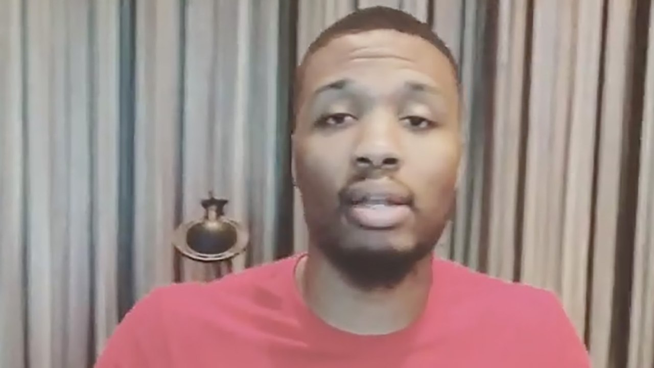 Watch Damian Lillard Kill Rap 'So Gone' Challenge