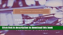 [PDF] The Big Sleep, Farewell, My Lovely, the High Window: Volume 1 (Everyman s Library Classics)