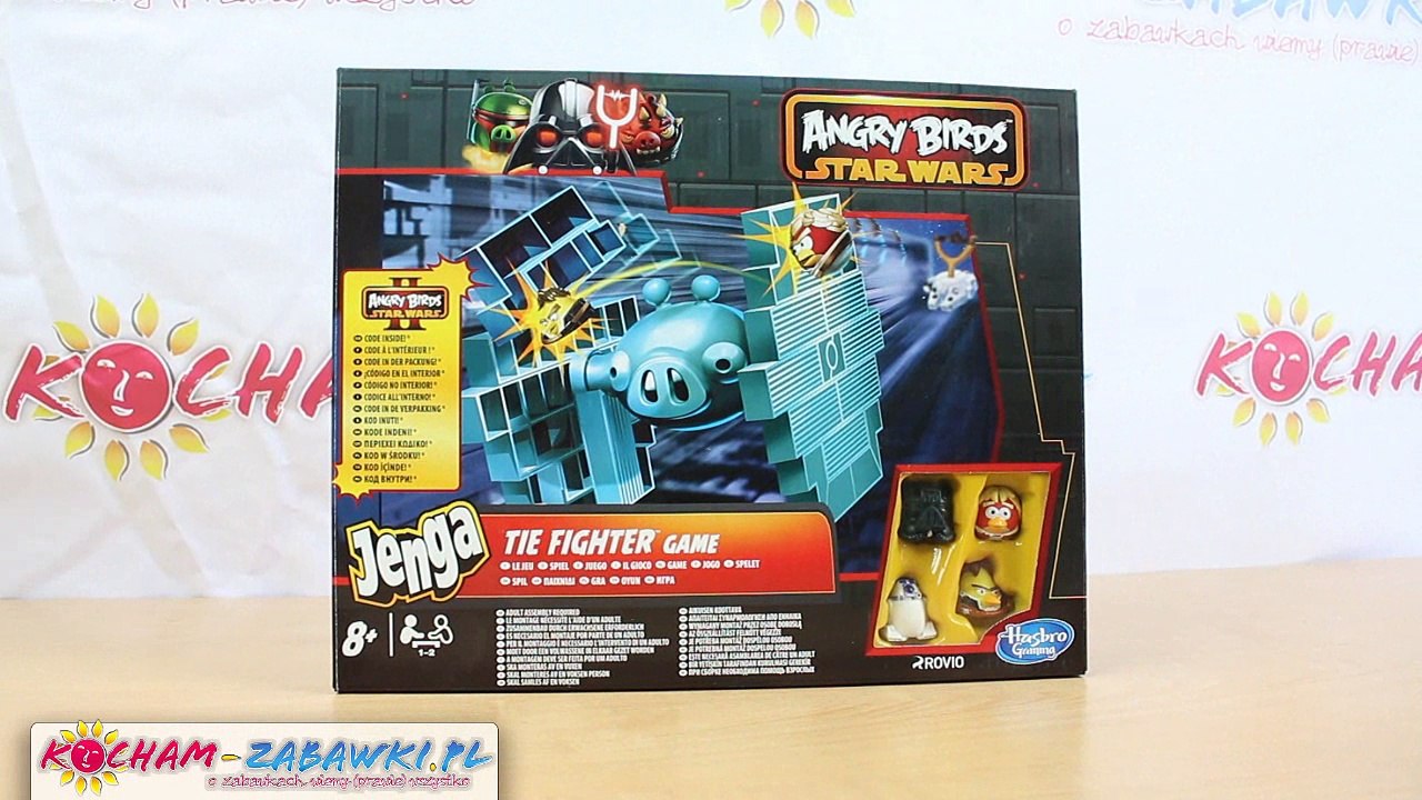Hasbro - Angry Birds Star Wars - Baw się z Jenga Tie Fighter ! - A4804 - Recenzja