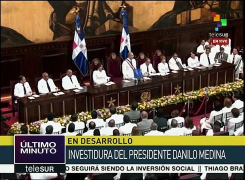 Asume pdte. Danilo Medina nuevo mandato en República Dominicana