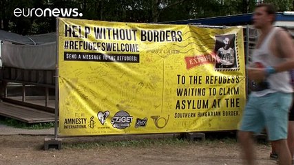 Hungary's annual Sziget festival focuses on music and migration