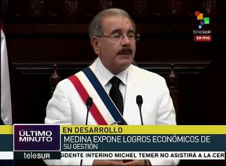 Destaca pdte. de República Dominicana que su país no adeuda al FMI