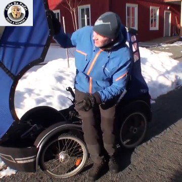 bici invernale contro pioggia vento e freddo