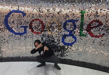 YouTuber, Caspar Lee Breaks Into Google To Eat Algorithm