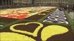 Le tapis de fleurs à Bruxelles a attiré jusqu'à 100.000 visiteurs