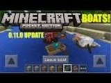 MCPE 0.11.0 Features Boats/Skins