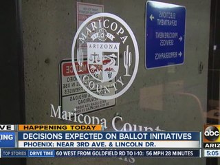 Decisions expected on ballot initiatives