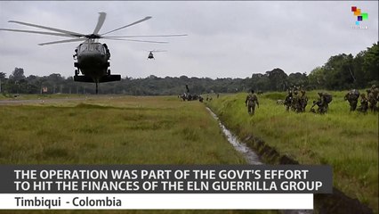 Colombia Shuts down Illegal ELN Gold Mine