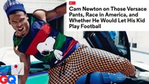NFL'S Cam Newton Under Fire for Remarks About Racism In America