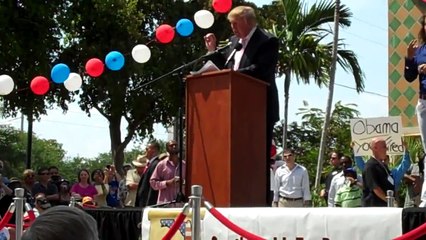 Donald Trump   Boca Raton, FL 4-16-11 gas prices