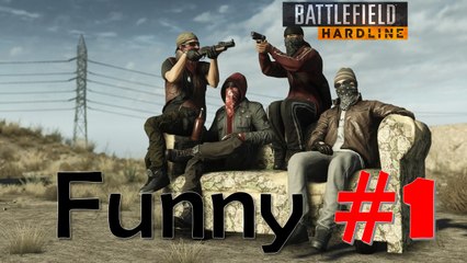 Battlefield Hardline - Funny Moments #1