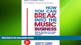 FREE DOWNLOAD  How You Can Break into the Music Business: Without Breaking Your Heart, Your