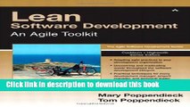 [Download] Lean Software Development: An Agile Toolkit Kindle Collection