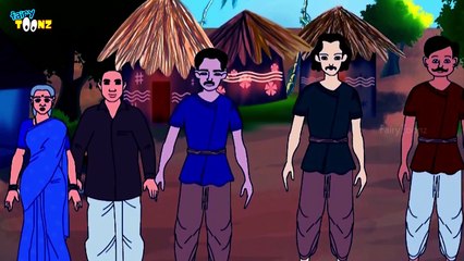 Haunted Forest - Stories for kids in English - Panchatantra - Moral Short Story for children - movie
