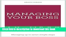 [Popular] Managing Your Boss in a Week: Teach Yourself Paperback Free