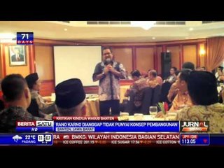 Kemiskinan Meningkat, Rano Karno Dinilai Tak Berkonsep Bangun Banten