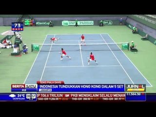 Indonesia Unggul Atas Hong Kong di Piala Davis