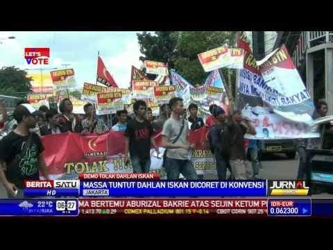 Puluhan Mahasiswa Tuntut Dahlan Iskan Dicoret dari Konvensi Demokrat