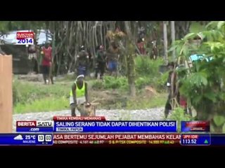 Suku Dani dan Moni di Timika Saling Serang