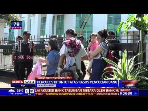 Hercules Dituntut Atas Kasus Pencucian Uang