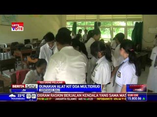 Ratusan Pelajar di Denpasar Jalani Tes Urine
