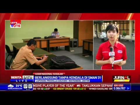 Ujian Nasional Susulan di SMAN 31 Matraman Berjalan Lancar