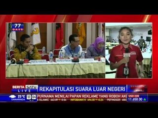 KPU Gelar Rapat Rekapitulasi Suara WNI Luar Negeri
