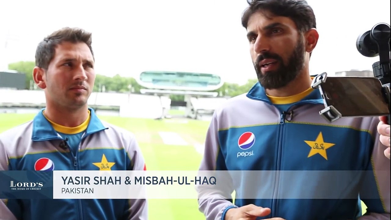 Misbah & Yasir Watch their Names Go on the Lord's Honours Board