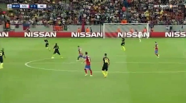 Sergio Aguero Goal HD - Steaua Bucuresti 0 - 5 Manchester City 16.08.2016