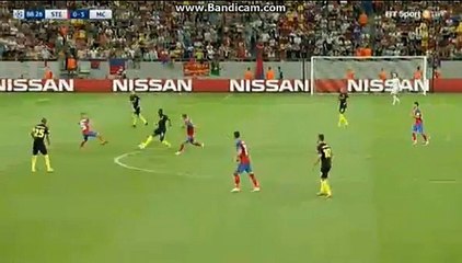 Hat trick Aguero GOAL-HD (0:5) Steaua Bucharest vs Manchester City (2016.08.16)