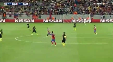 Sergio Aguero Goal HD - Steaua Bucuresti 0 - 5 Manchester City 16.08.2016