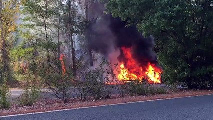 Une tesla brule à bayonne !!! Une autre avait brulé aux US le 06/08!