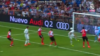 1-1 Nacho Goal  Real Madrid 1-1 Stade De Reims 16-08-2016
