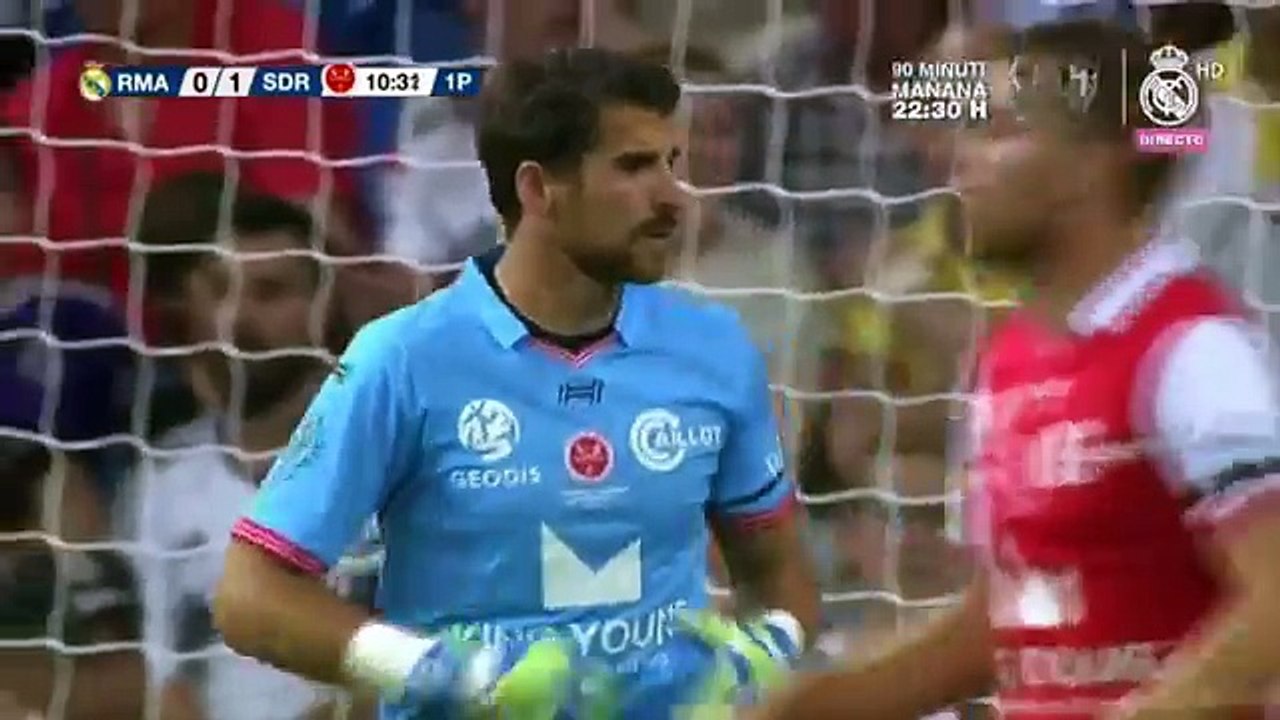 Nacho Goal - Real Madrid vs Reims 1-1 Trofeo Santiago Bernabeu 2016