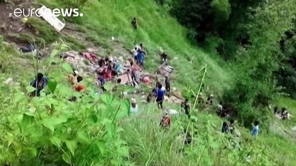 33 muertos en el accidente de un autobús en Nepal