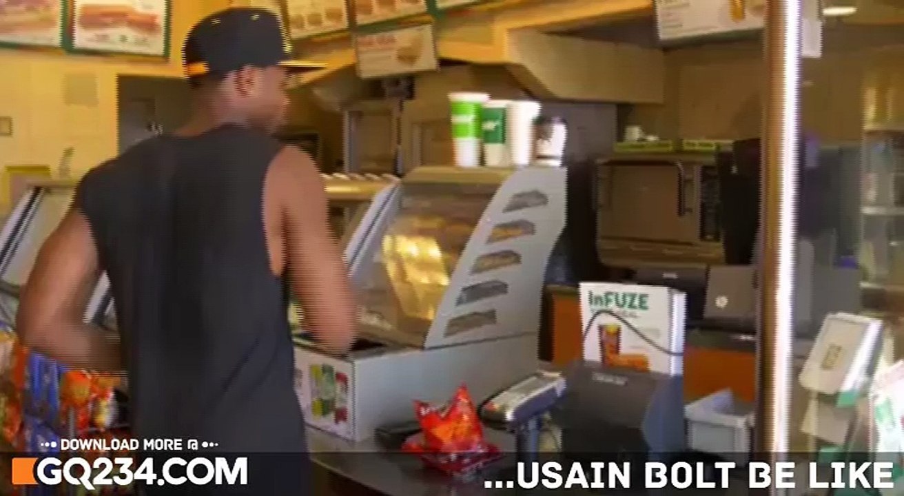 comedy video KingBach - Usain Bolt Be Like  He Killed It... So Hilarious!!!