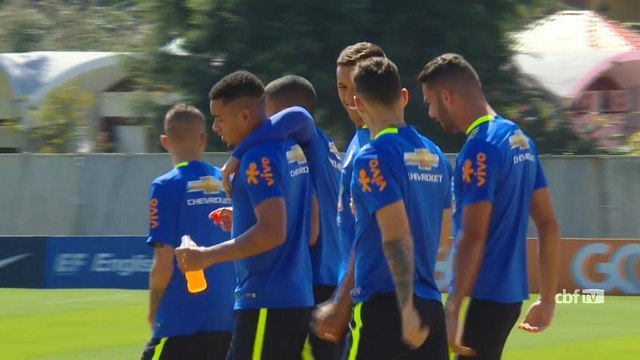 Seleção faz o último treino antes de encarar a Honduras pela semifinal