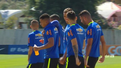 Seleção faz o último treino antes de encarar a Honduras pela semifinal