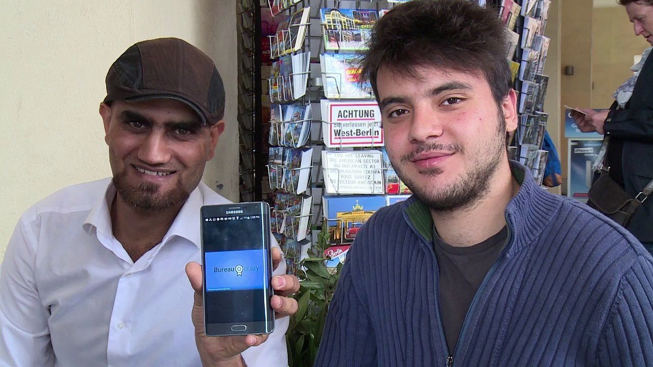 Flüchtlinge entwickeln App gegen deutschen Bürokratie-Wahn