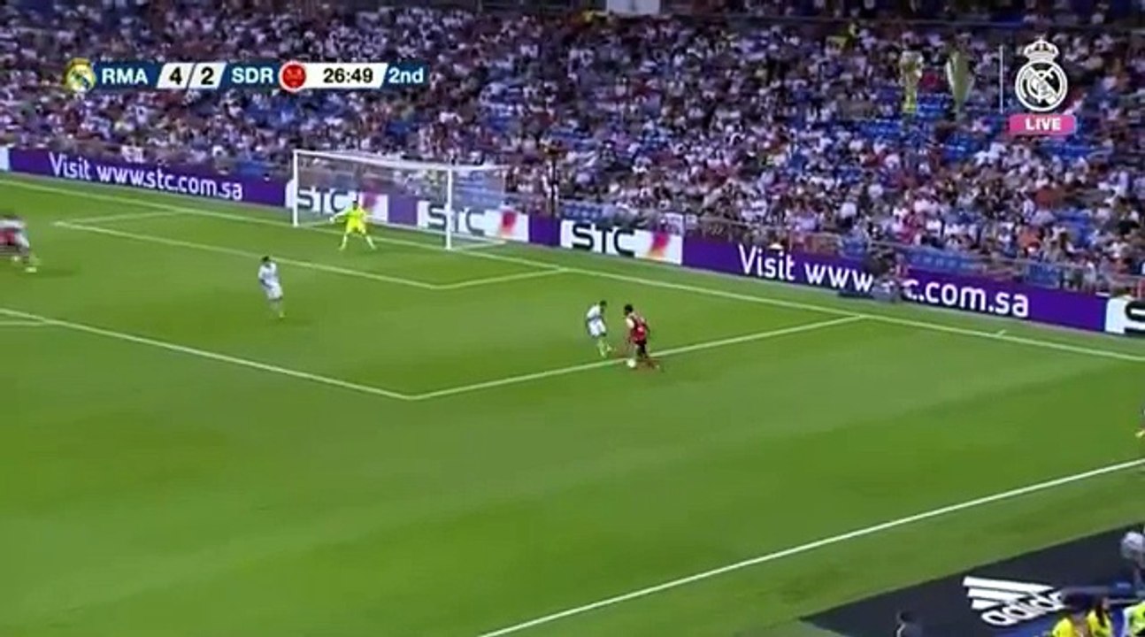 Grejohn Kyei Goal - Real Madrid vs. Stade de Reims - Trofeo Santiago Bernabeu