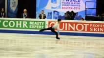 2016 World Figure Skating Championships SP Yuzuru Hanyu