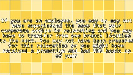 Corporate Relocation Companies