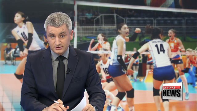 Rio 2016: S. Korea loses 3-1 to Netherlands in women's volleyball quarterfinals