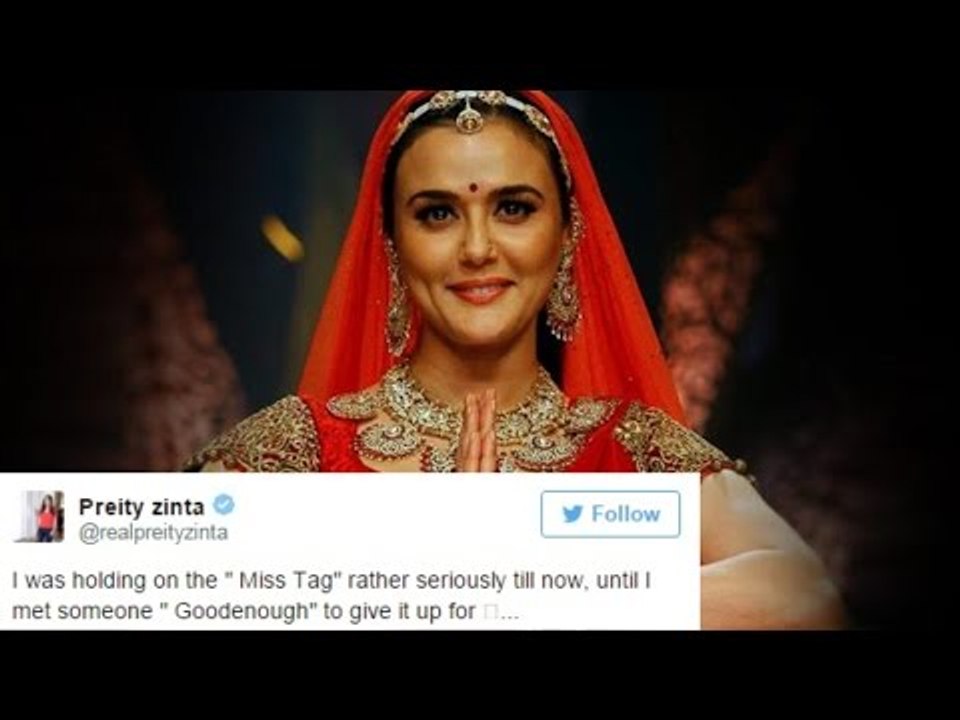 Preity Zinta Confirmed She Is Married To Gene Goodenough !