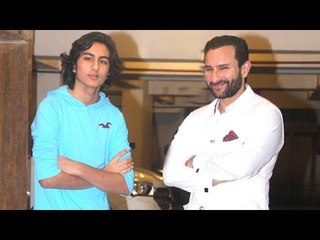 Saif Ali Khan With Son Ibrahim Who Looks Exactly Like Him